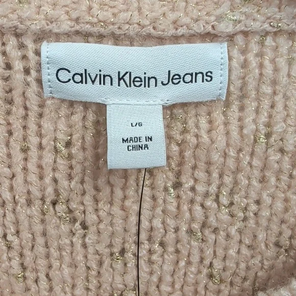 Calvin Klein Women's Sweater Large Nwt New - Picture 4 of 7